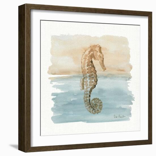 Sand and Sea III-Lisa Audit-Framed Art Print