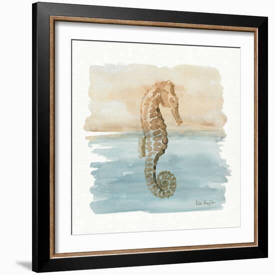 Sand and Sea III-Lisa Audit-Framed Art Print