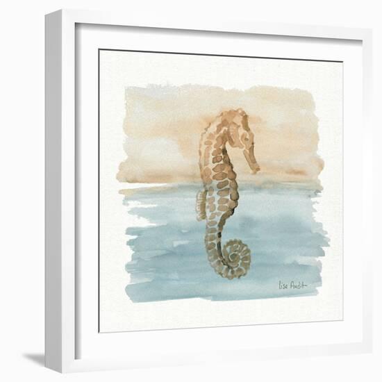 Sand and Sea III-Lisa Audit-Framed Art Print