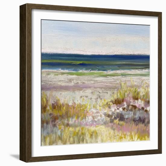 Sand and Sea-Libby Smart-Framed Art Print