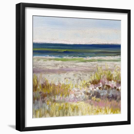 Sand and Sea-Libby Smart-Framed Art Print