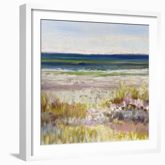 Sand and Sea-Libby Smart-Framed Art Print