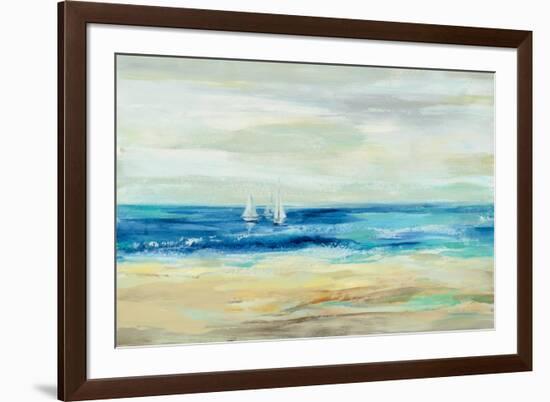 Sand and Sea-Silvia Vassileva-Framed Art Print