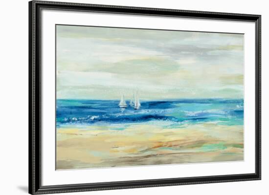 Sand and Sea-Silvia Vassileva-Framed Art Print