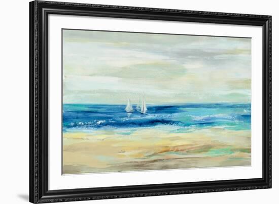 Sand and Sea-Silvia Vassileva-Framed Art Print