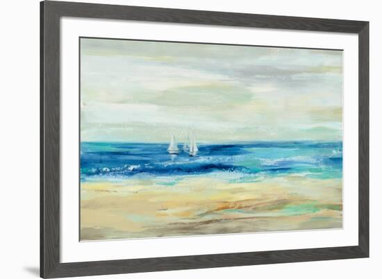 Sand and Sea-Silvia Vassileva-Framed Art Print