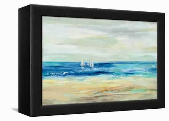 Sand and Sea-Silvia Vassileva-Framed Stretched Canvas