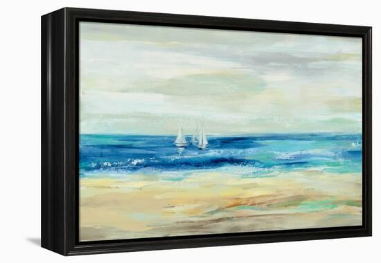 Sand and Sea-Silvia Vassileva-Framed Stretched Canvas