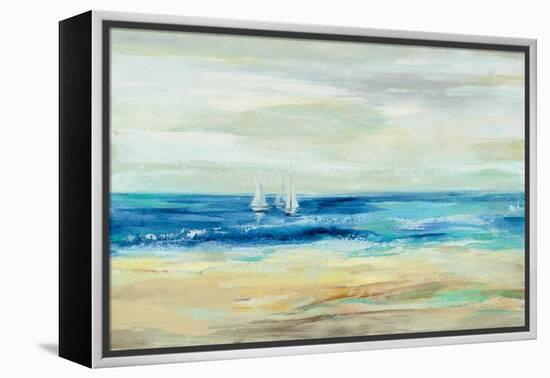 Sand and Sea-Silvia Vassileva-Framed Stretched Canvas