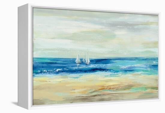 Sand and Sea-Silvia Vassileva-Framed Stretched Canvas