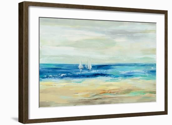 Sand and Sea-Silvia Vassileva-Framed Art Print