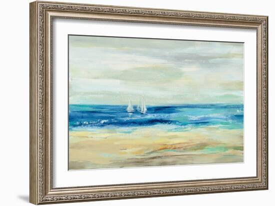 Sand and Sea-Silvia Vassileva-Framed Art Print