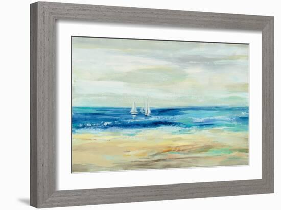 Sand and Sea-Silvia Vassileva-Framed Art Print