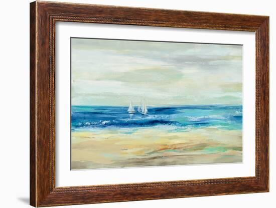 Sand and Sea-Silvia Vassileva-Framed Art Print