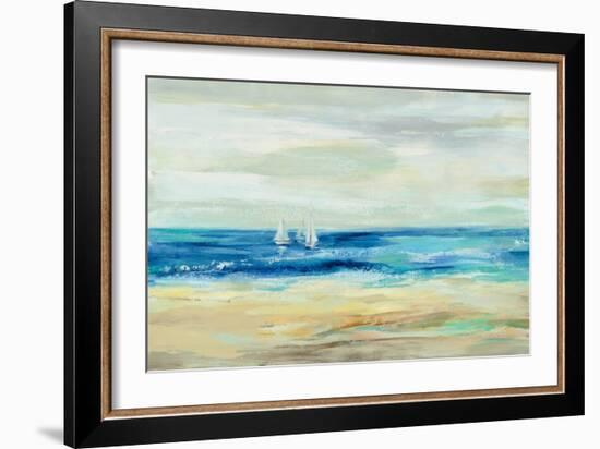 Sand and Sea-Silvia Vassileva-Framed Art Print