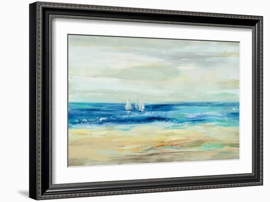 Sand and Sea-Silvia Vassileva-Framed Art Print