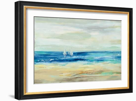 Sand and Sea-Silvia Vassileva-Framed Art Print