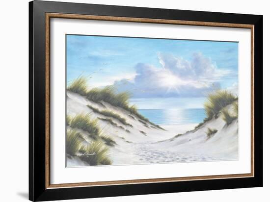 Sand and Sea-Diane Romanello-Framed Art Print