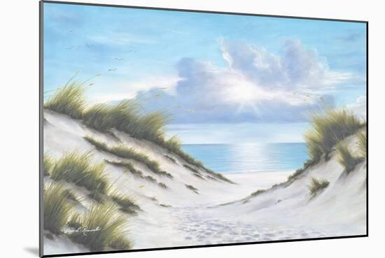 Sand and Sea-Diane Romanello-Mounted Art Print