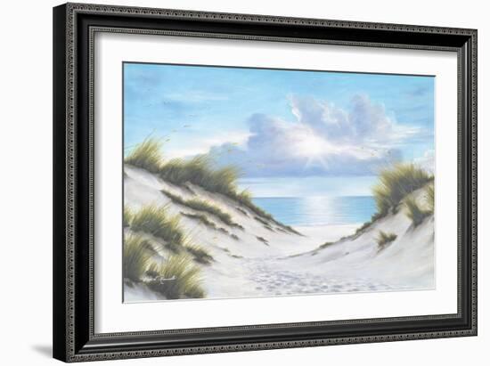 Sand and Sea-Diane Romanello-Framed Art Print