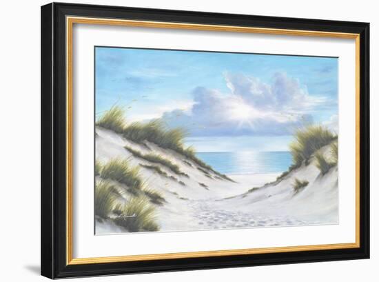 Sand and Sea-Diane Romanello-Framed Art Print