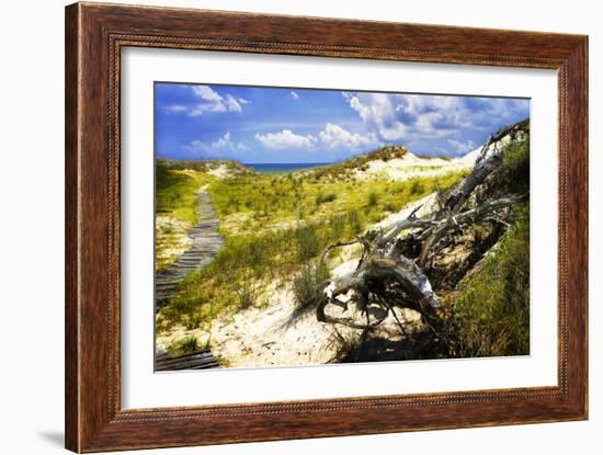 Sand Bay Beach I-Alan Hausenflock-Framed Photographic Print