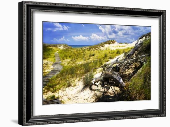 Sand Bay Beach I-Alan Hausenflock-Framed Photographic Print