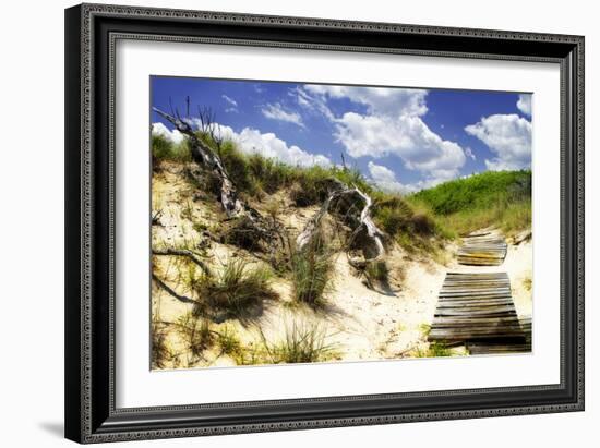 Sand Bay Beach II-Alan Hausenflock-Framed Photographic Print