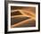 Sand Blowing on Crest of Dune in Erg Chebbi, Sahara Desert, Near Merzouga, Morocco-Lee Frost-Framed Photographic Print