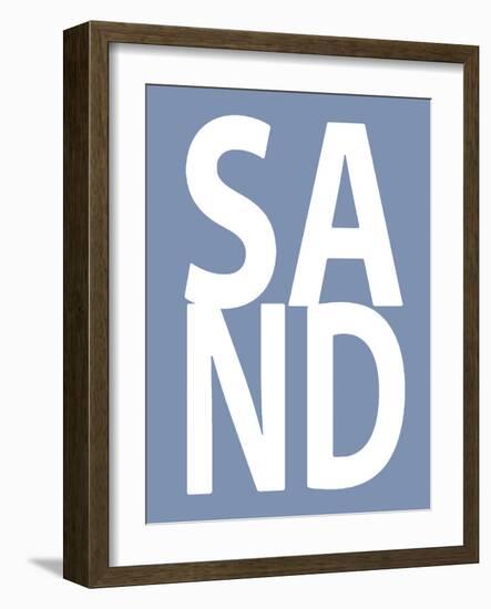 Sand Blue-Jamie MacDowell-Framed Art Print