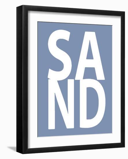 Sand Blue-Jamie MacDowell-Framed Art Print