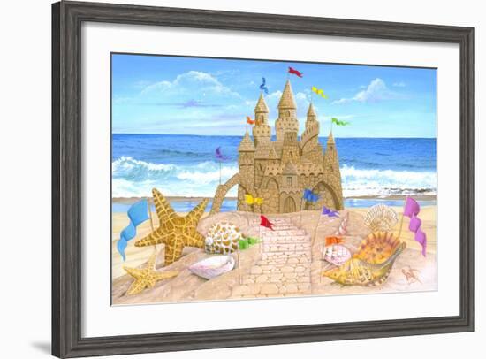 Sand Castle-Scott Westmoreland-Framed Art Print