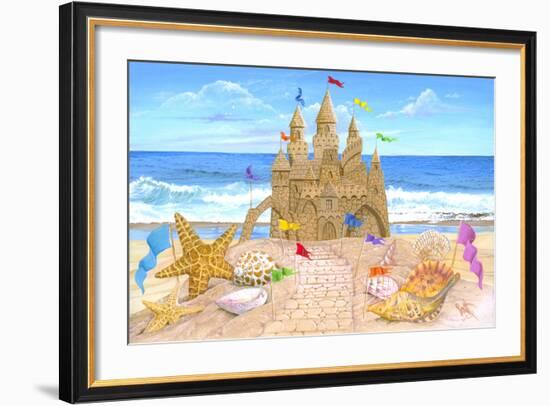 Sand Castle-Scott Westmoreland-Framed Art Print