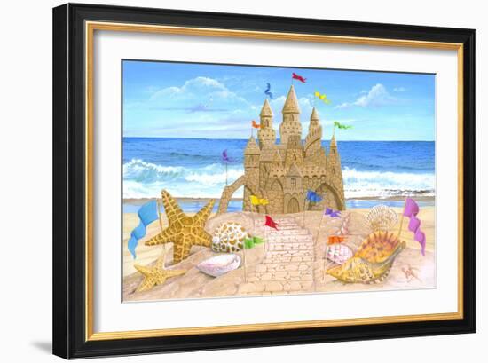 Sand Castle-Scott Westmoreland-Framed Art Print