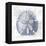 Sand Dollar 1 v2-Denise Brown-Framed Stretched Canvas