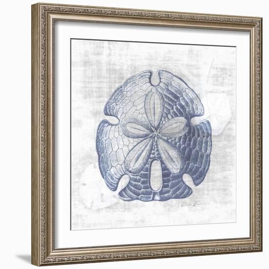 Sand Dollar 1 v2-Denise Brown-Framed Art Print