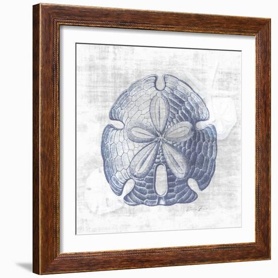 Sand Dollar 1 v2-Denise Brown-Framed Art Print