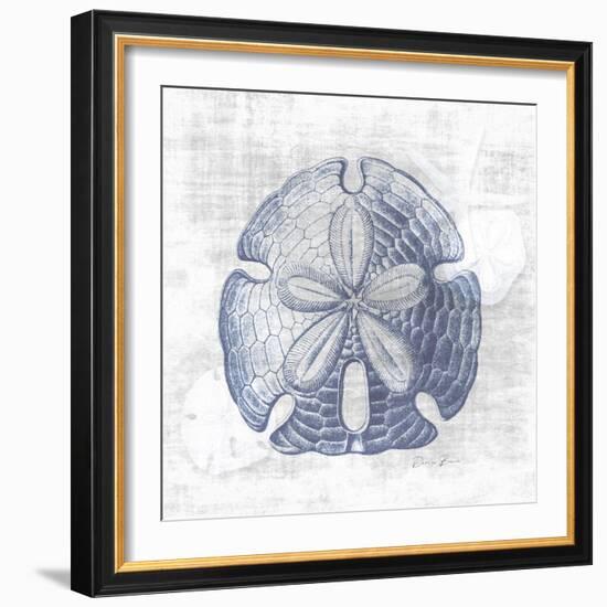 Sand Dollar 1 v2-Denise Brown-Framed Art Print