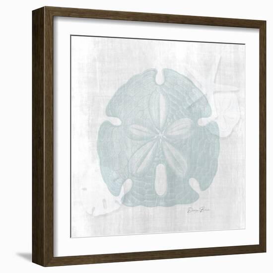 Sand Dollar 1-Denise Brown-Framed Art Print