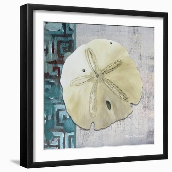 Sand Dollar 1-Megan Aroon Duncanson-Framed Giclee Print