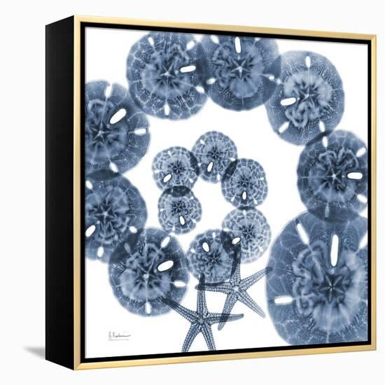 Sand Dollar Blues-Albert Koetsier-Framed Stretched Canvas