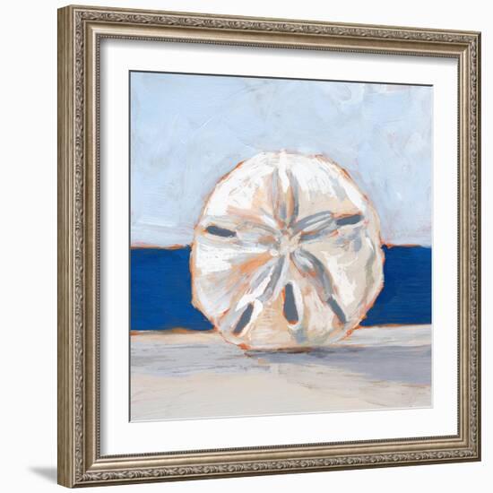 Sand Dollar By the Sea-Ethan Harper-Framed Art Print