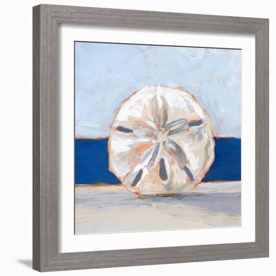 Sand Dollar By the Sea-Ethan Harper-Framed Art Print