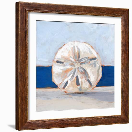 Sand Dollar By the Sea-Ethan Harper-Framed Art Print