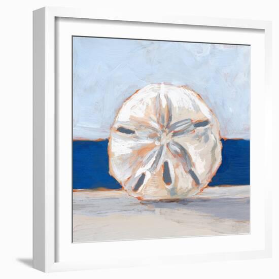 Sand Dollar By the Sea-Ethan Harper-Framed Art Print