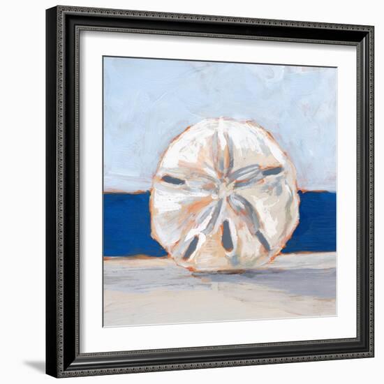 Sand Dollar By the Sea-Ethan Harper-Framed Art Print