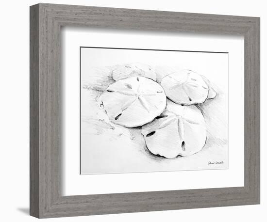 Sand Dollar I-Lanie Loreth-Framed Art Print