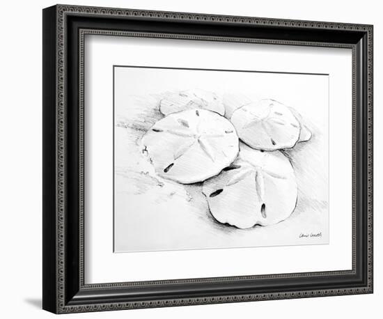 Sand Dollar I-Lanie Loreth-Framed Art Print