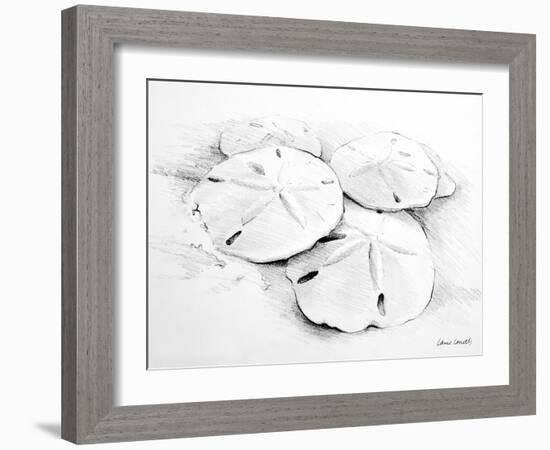 Sand Dollar I-Lanie Loreth-Framed Art Print