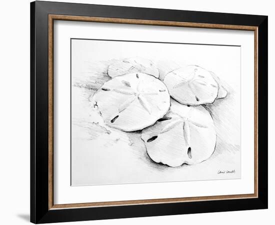 Sand Dollar I-Lanie Loreth-Framed Art Print